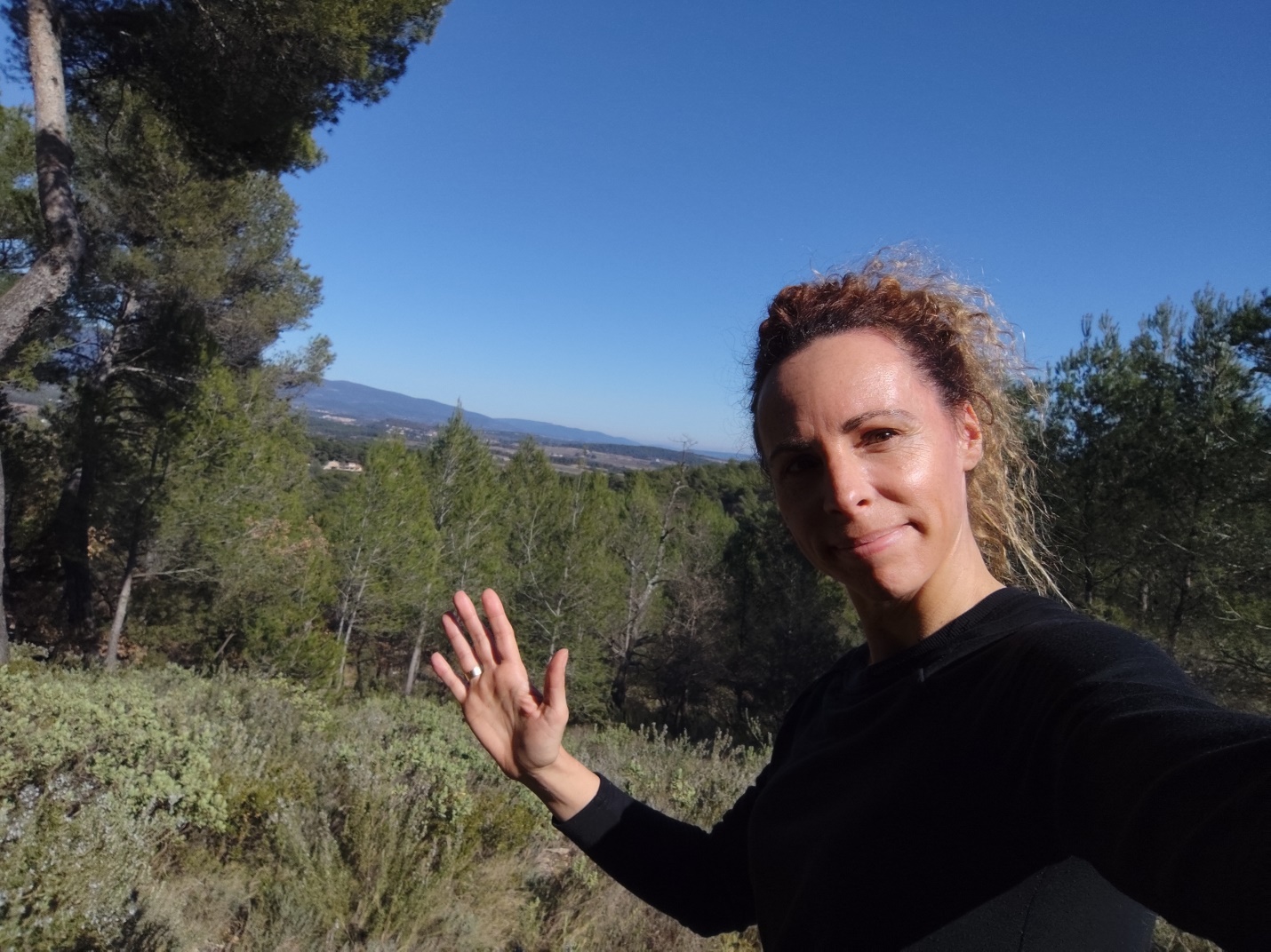 Founder in the Luberon landscape